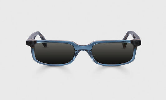 Card Carrier Sunglasses – Black to Mocha Fade side view | Buena Vision Optometry
