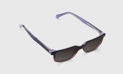 Card Carrier Sunglasses – Slim Rectangle Acetate