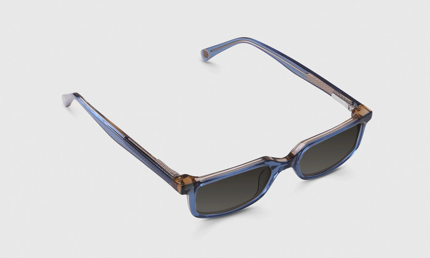 Card Carrier Sunglasses – Slim Rectangle Acetate