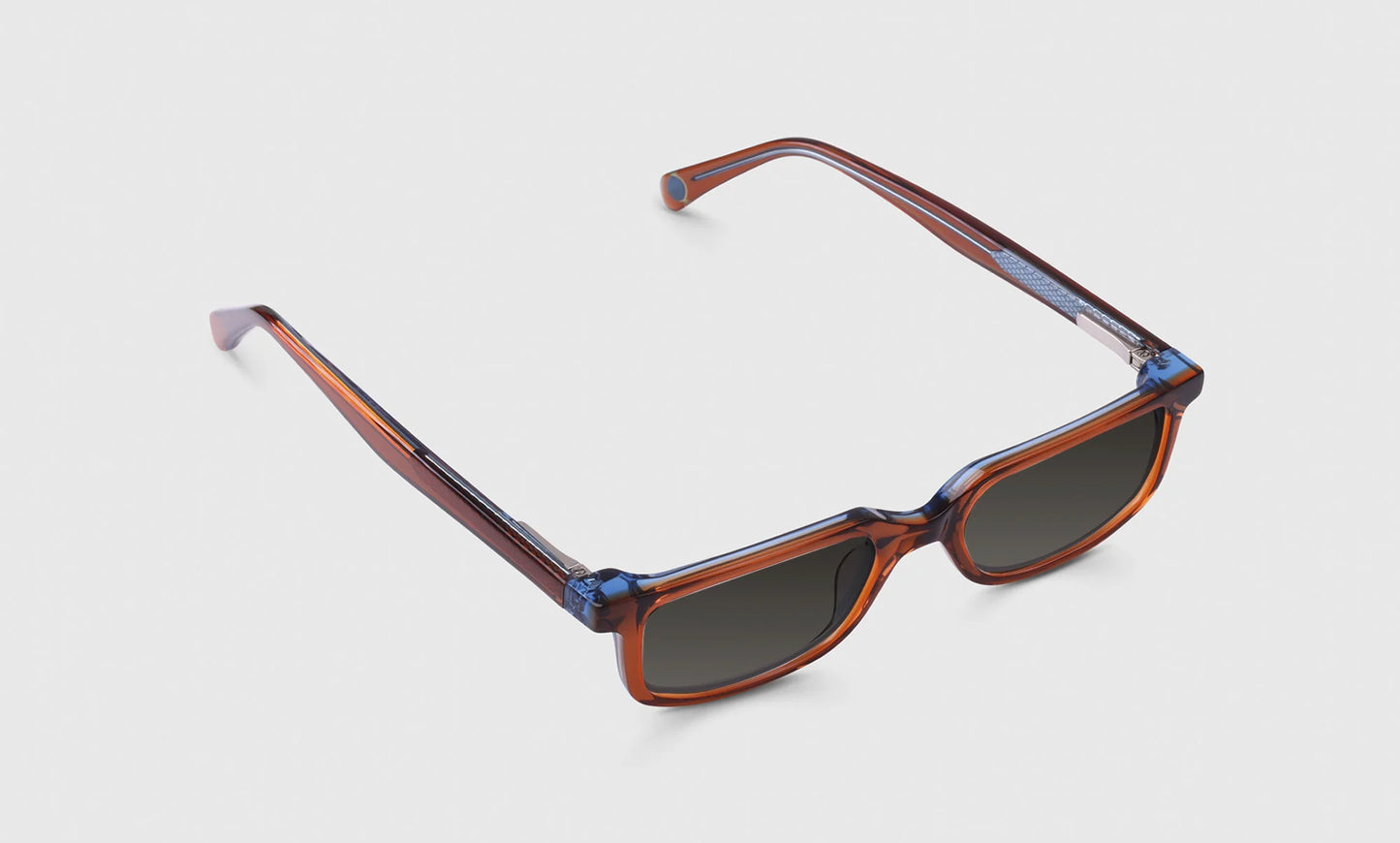 Card Carrier Sunglasses – Slim Rectangle Acetate