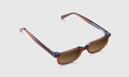 Card Carrier Sunglasses – Slim Rectangle Acetate