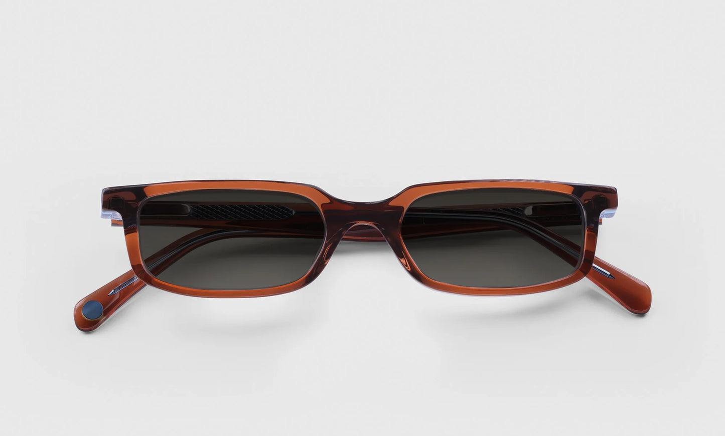 Card Carrier Sunglasses – Slim Rectangle Acetate