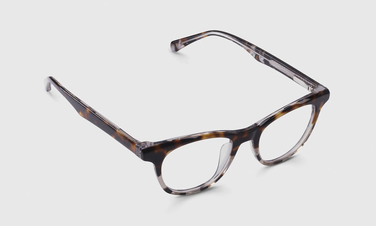 Class Act Cat-Eye Frames – Tortoise Fade angle view | Buena Vision Optometry