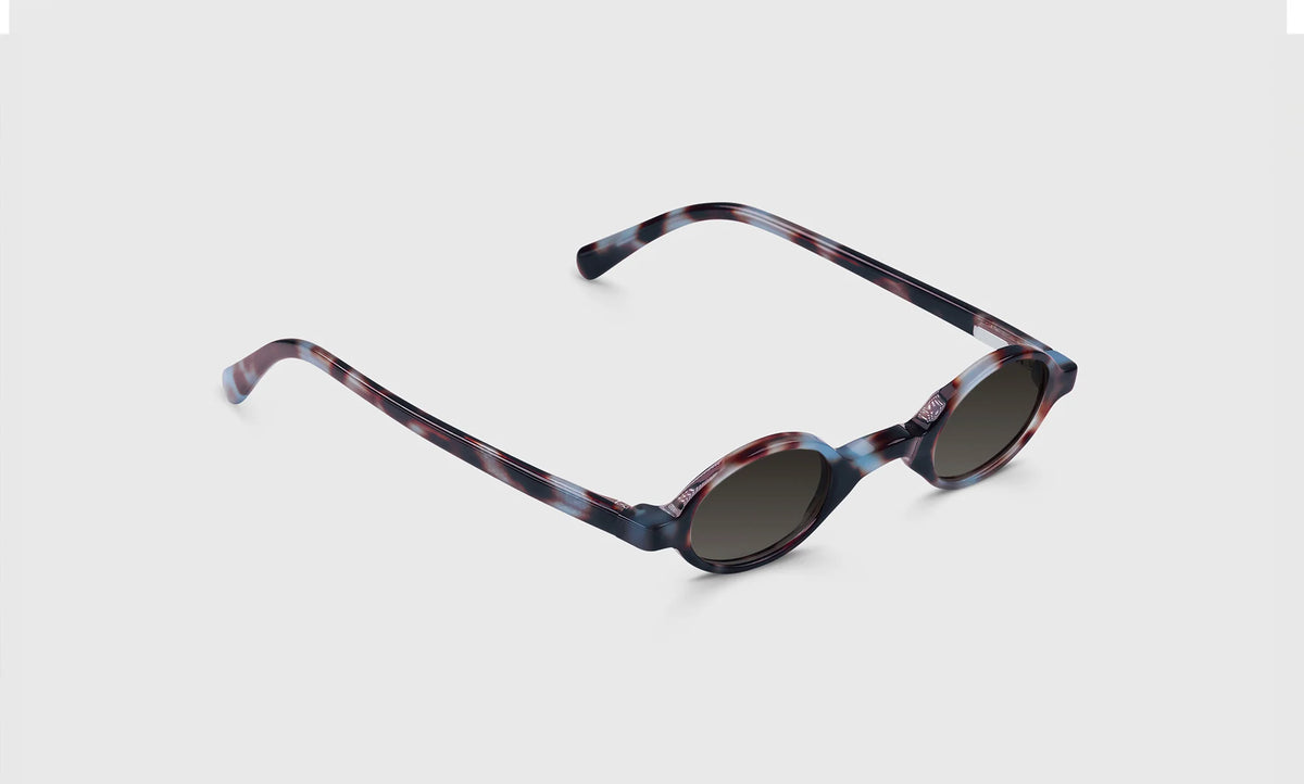 Classic Oval Round Acetate Sunglasses, eyewear product image