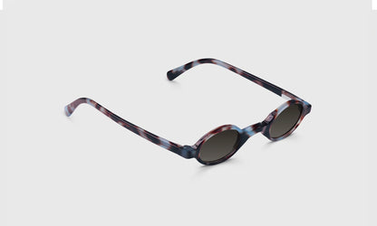 Classic Oval Round Acetate Sunglasses, eyewear product image