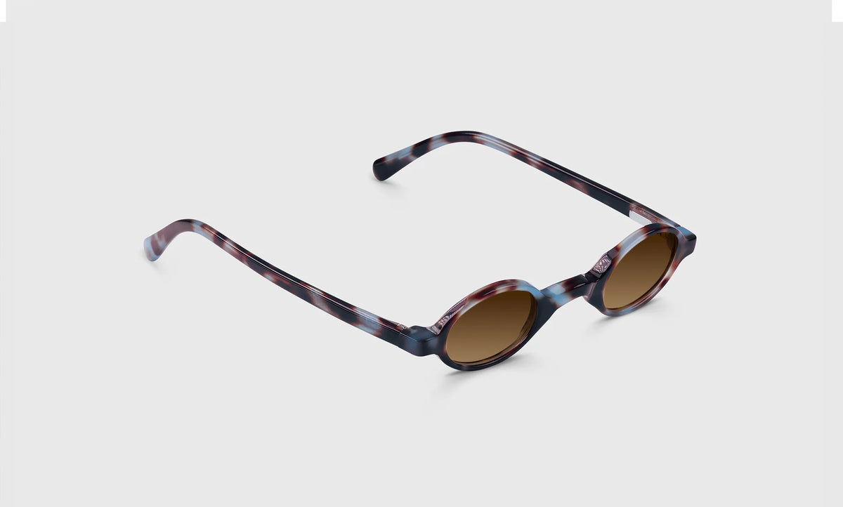 Classic Oval Round Acetate Sunglasses, eyewear product image