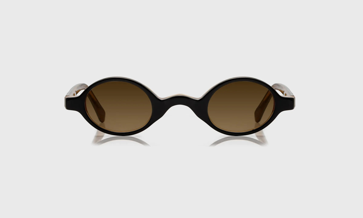 Classic Oval Round Acetate Sunglasses, eyewear product image