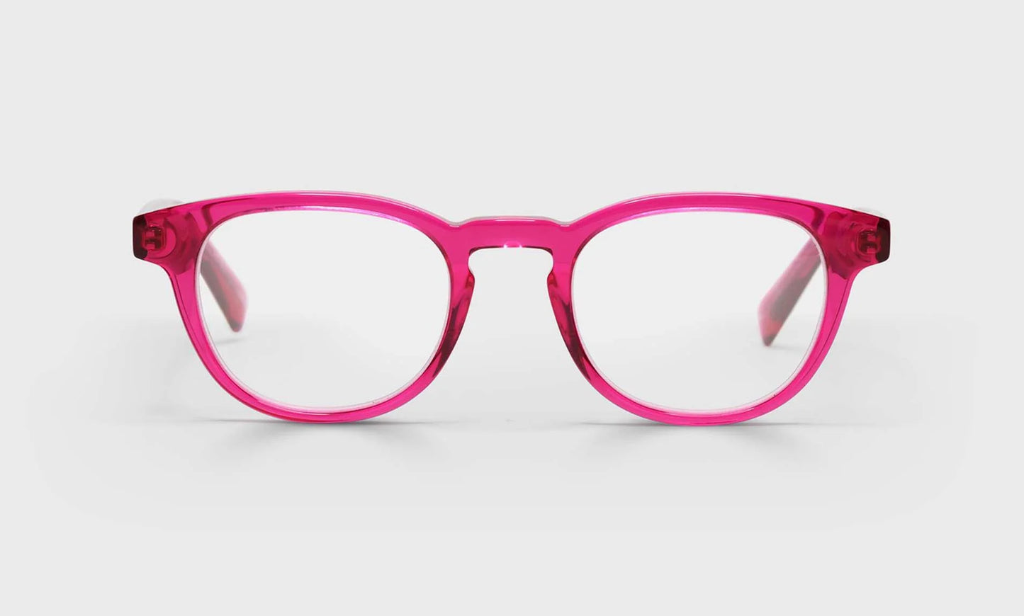Clearly Round Acetate Frames – Crystal Colors for Every Style
