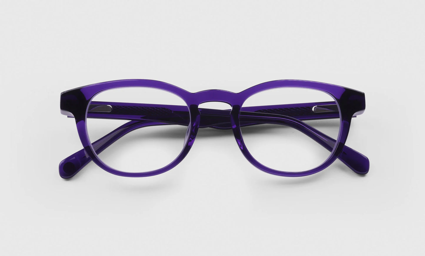Clearly Round Acetate Frames – Crystal Colors for Every Style