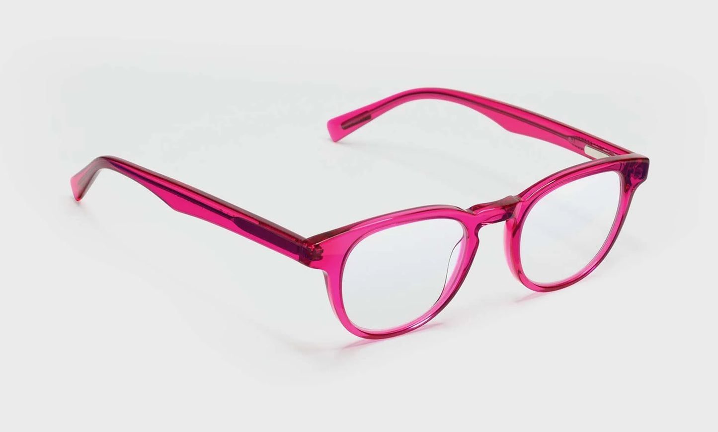 Clearly Round Acetate Frames – Crystal Colors for Every Style