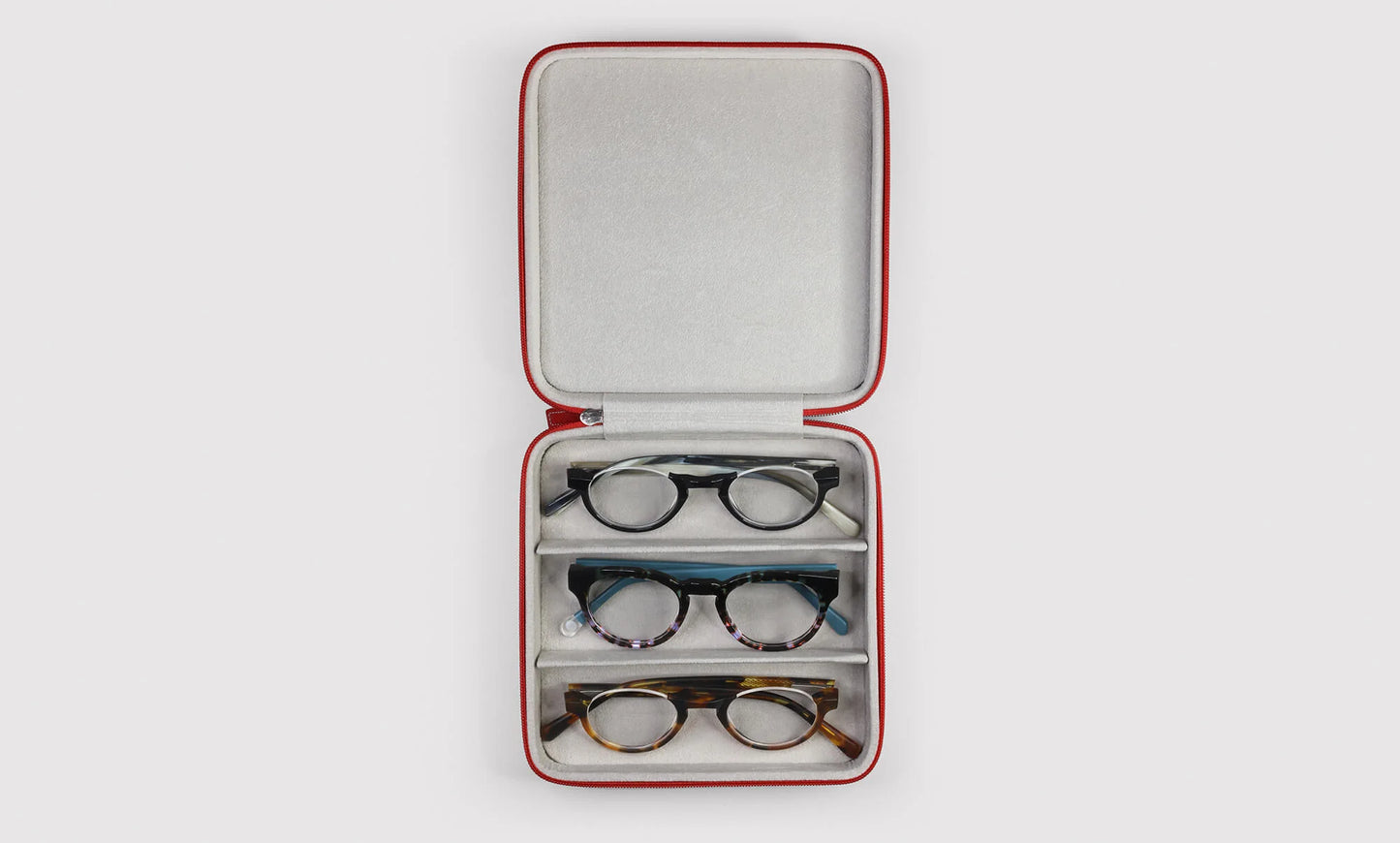 Frequent Flyer 3-Pair Travel Case for eyewear storage