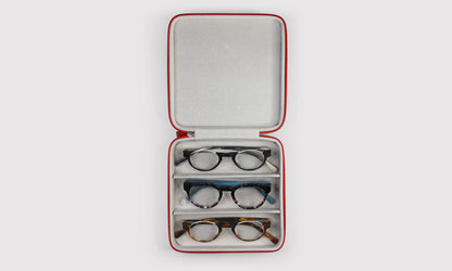Frequent Flyer 3-Pair Travel Case for eyewear storage
