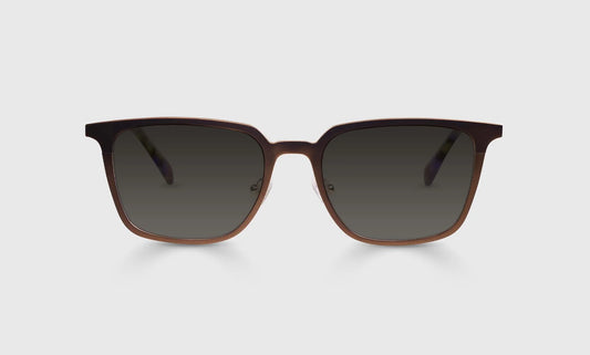 Full Metal Sunglasses – Satin Matte Royal Blue side view | Buena Vision Optometry