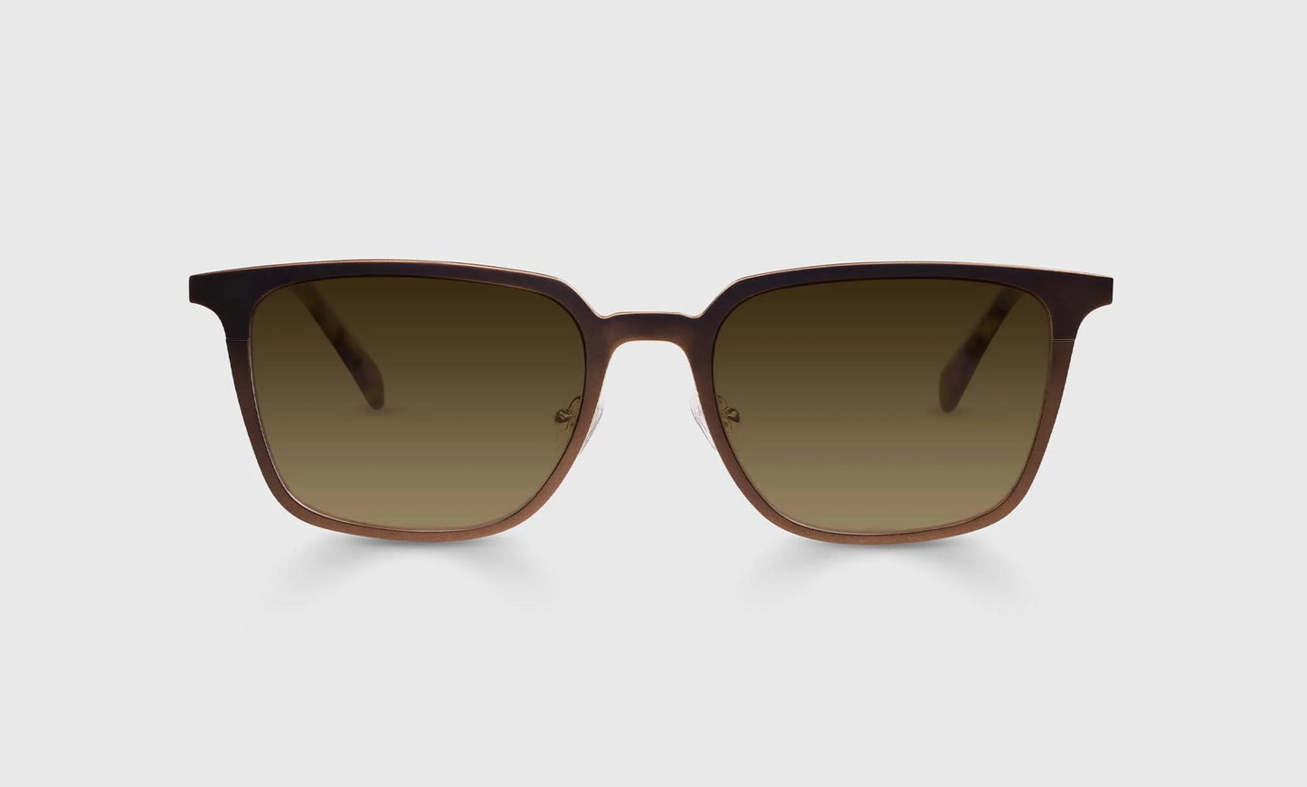 Full Metal Sunglasses - Stainless Steel Square Frames