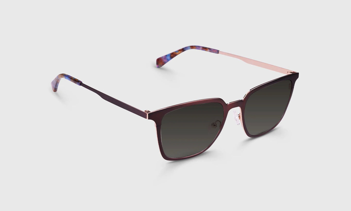 Full Metal Sunglasses - Stainless Steel Square Frames