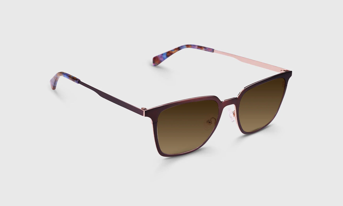 Full Metal Sunglasses - Stainless Steel Square Frames