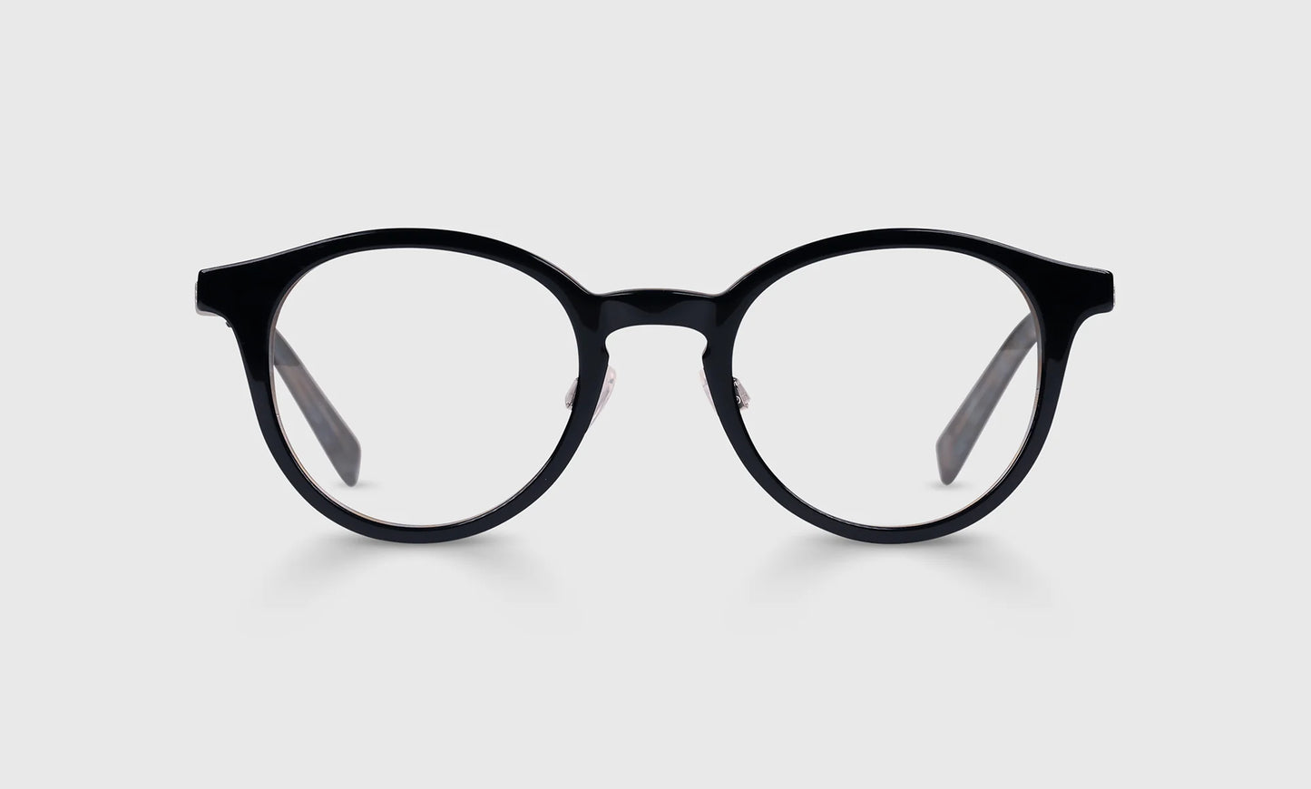 Golden Age round mixed metal acetate reading glasses